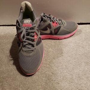 Nike Lunarglide 3  Women's Running Sneakers Grey/Pink